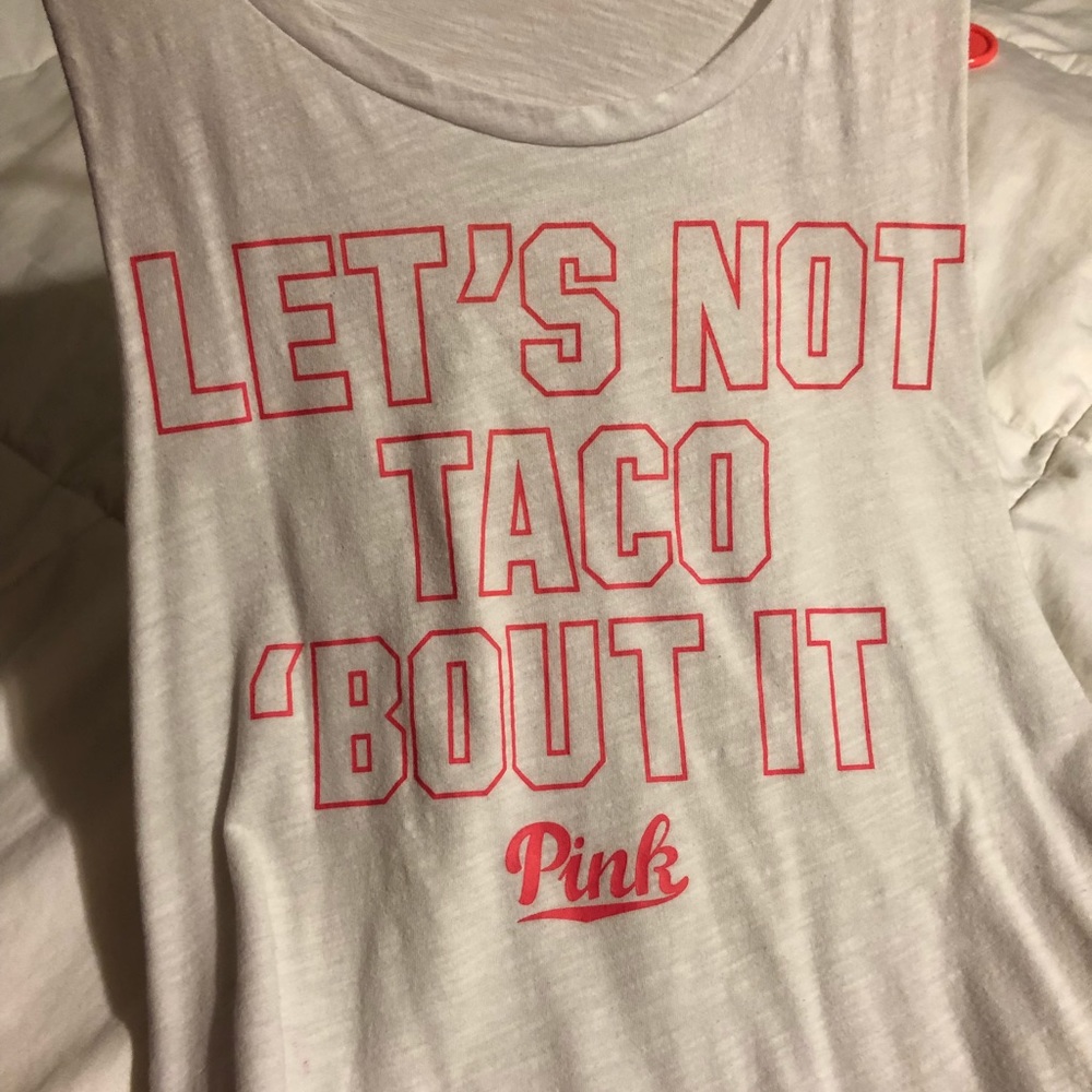 PINK tank top, xs